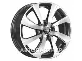 K&K XRAY KC893 6x16 4x100 ET41 60.1 Алмаз черный